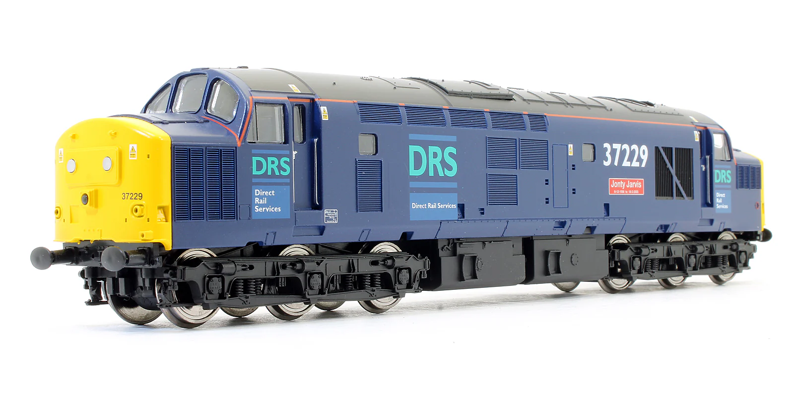 Pre-Owned V2028 DRS Class 37229 'Jonty Jarvis' Diesel Locomotive - Image 2