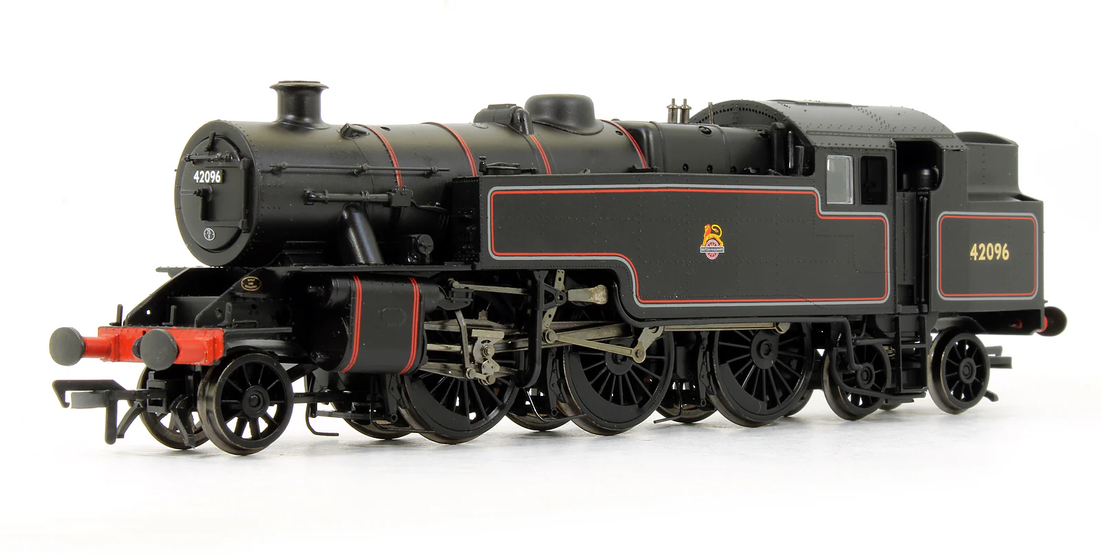 Pre-Owned 32-876 Fairburn Tank 42096 BR Lined Black Early Emblem Steam Locomotive