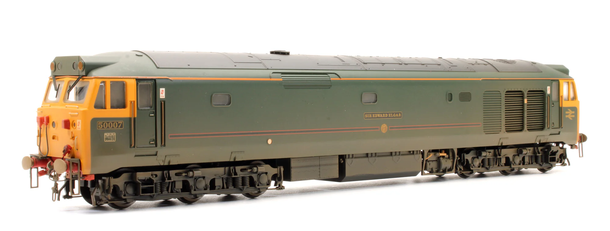 Pre-Owned R2499 GW Green Class 50007 'Sir Edward Elgar' Diesel Locomotive Weathered - Image 3