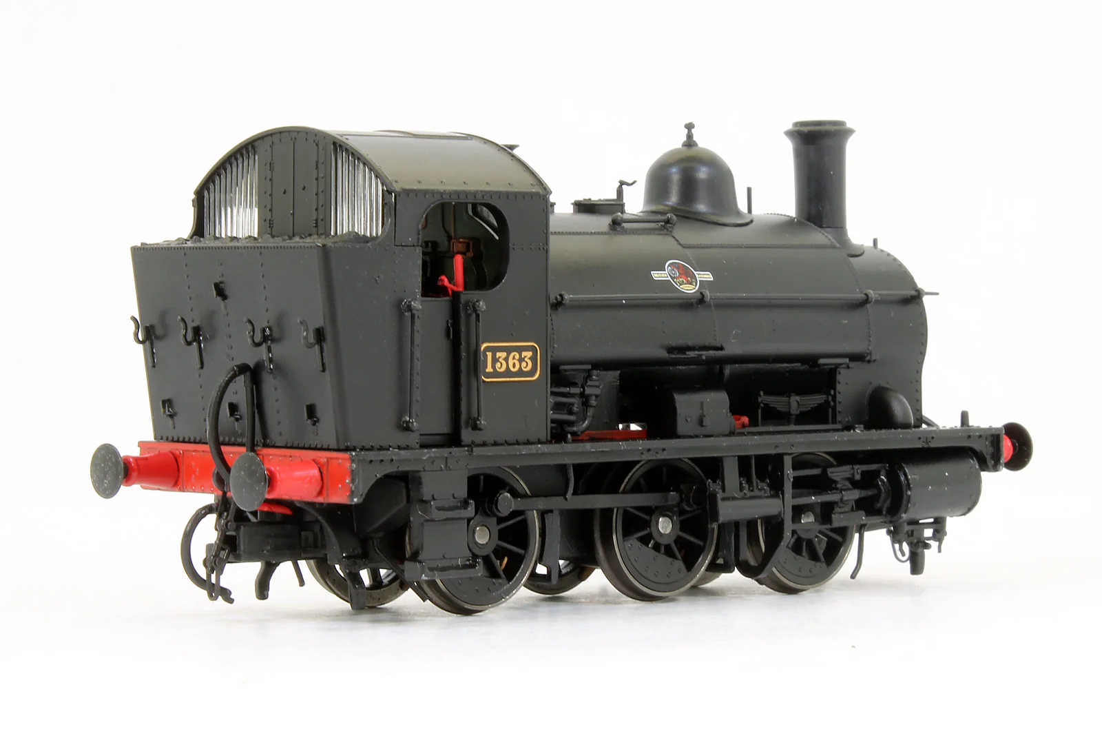 Pre-Owned GWR 0-6-0ST 1363 BR Black Steam Locomotive - Image 2
