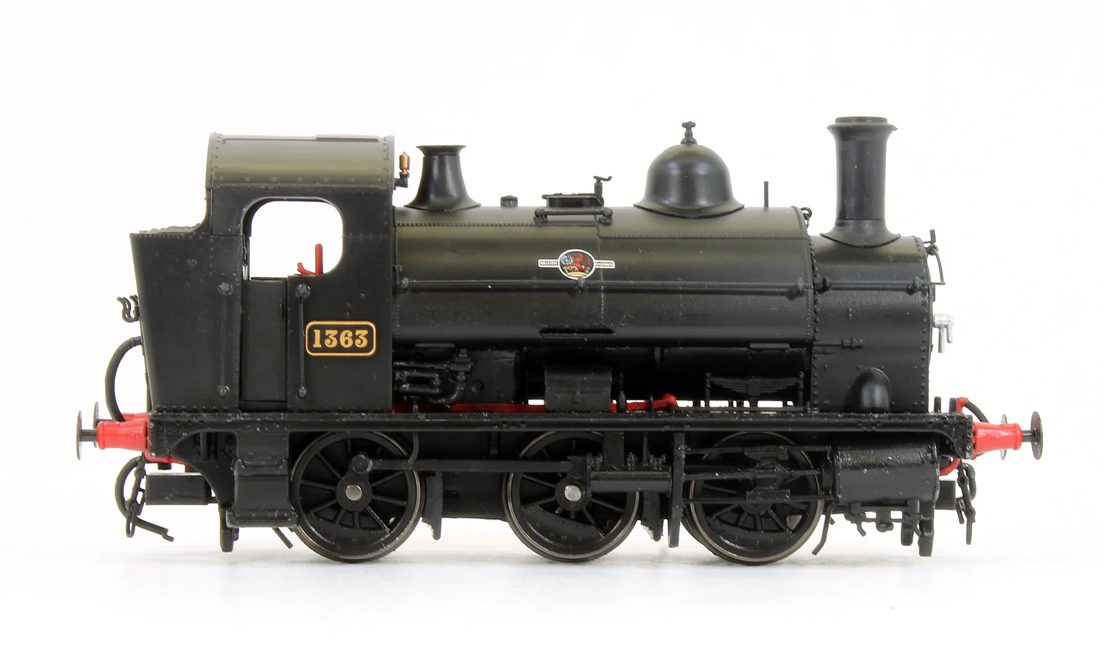 Pre-Owned GWR 0-6-0ST 1363 BR Black Steam Locomotive - Image 3