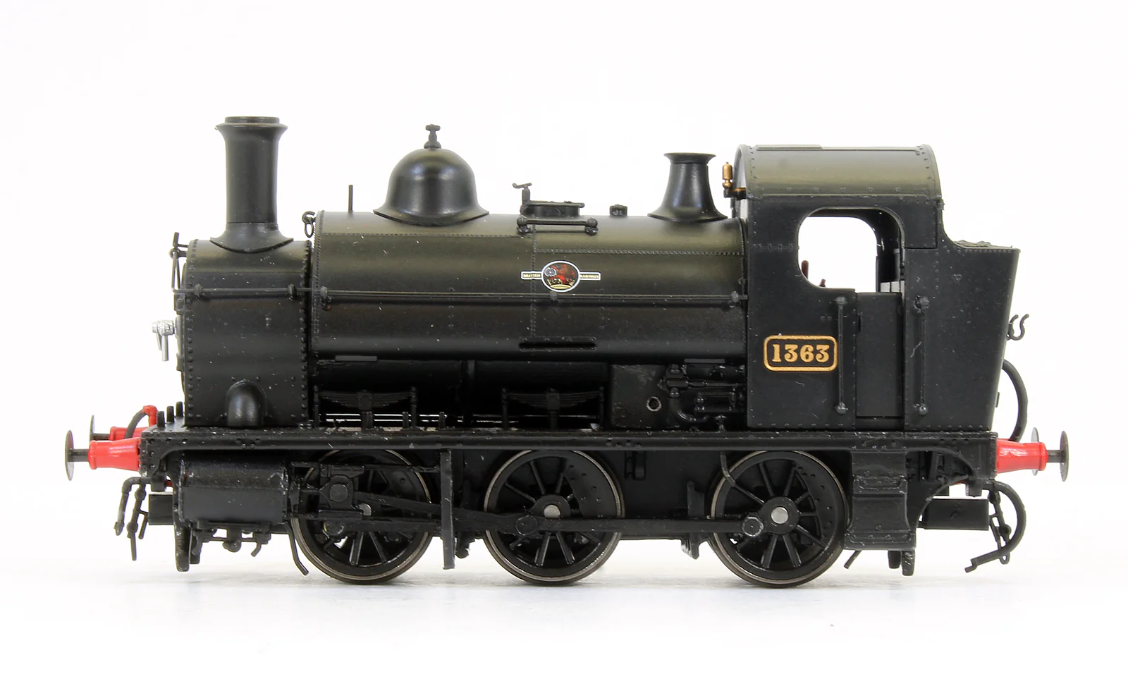 Pre-Owned GWR 0-6-0ST 1363 BR Black Steam Locomotive - Image 4