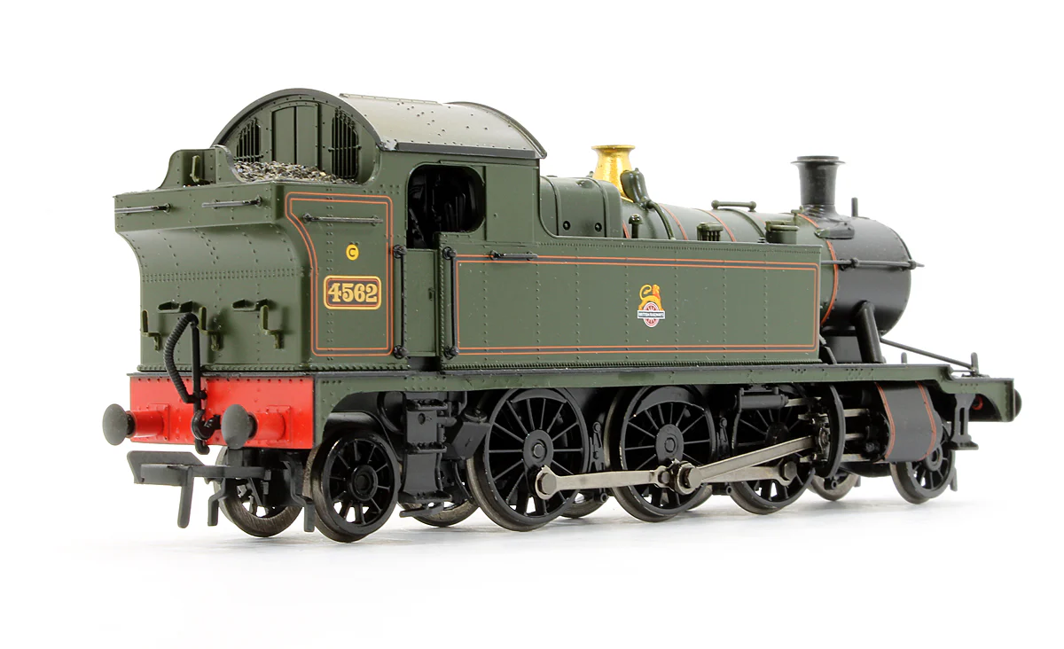 Pre-Owned GWR 45XX Prairie Tank 4562 BR Lined Green Early Emblem Steam Locomotive - Image 2