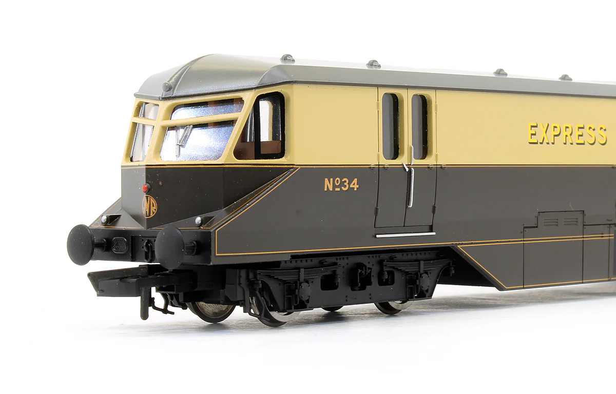 Pre-Owned R2768 GWR Express Parcels Diesel Railcar No.34 - Image 3