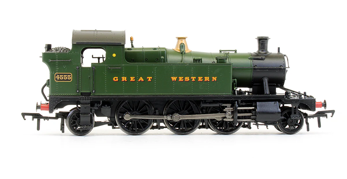 Pre-Owned 32-127B GWR Green 2-6-2 45XX Steam Locomotive No.4555 - Image 3