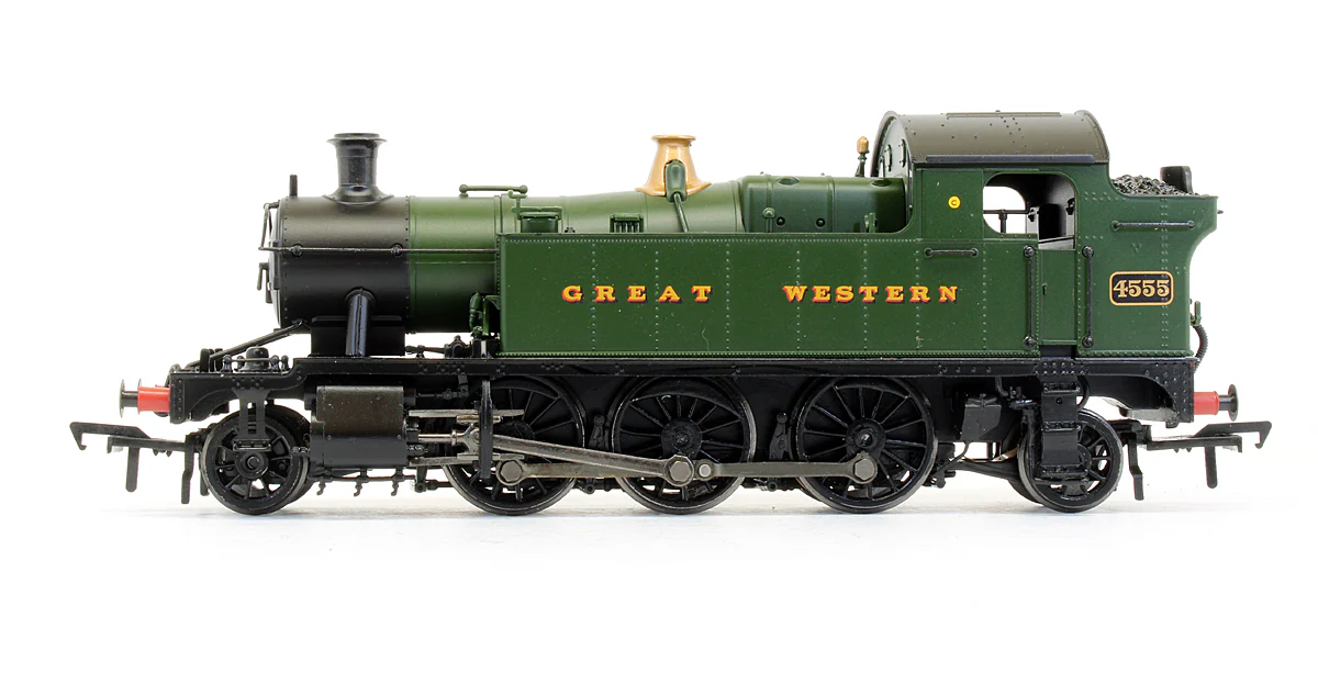 Pre-Owned 32-127B GWR Green 2-6-2 45XX Steam Locomotive No.4555 - Image 4