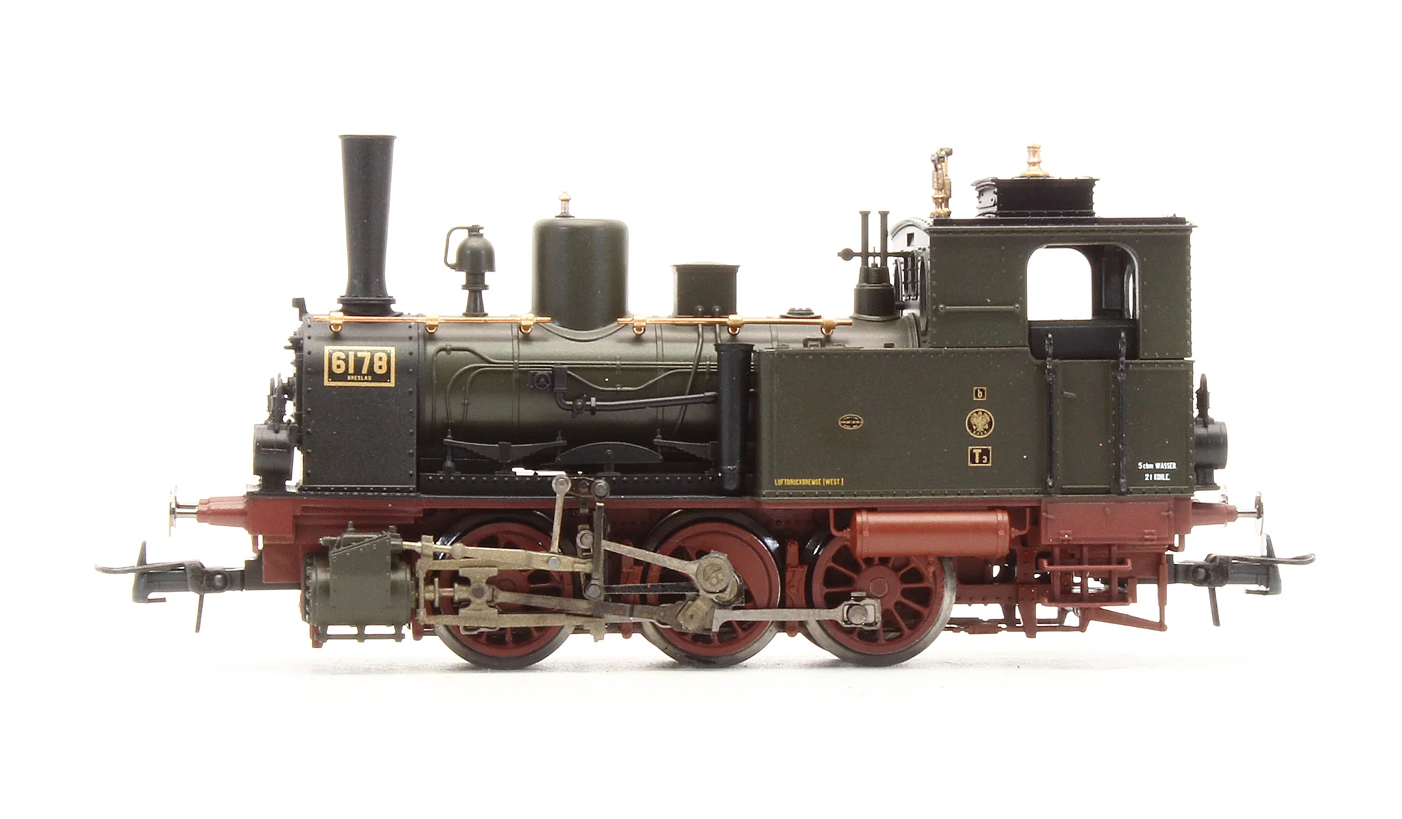 Pre-Owned 70035 KPEV 0-6-0 T3 'Breslau' 6178 Steam Locomotive - Image 4