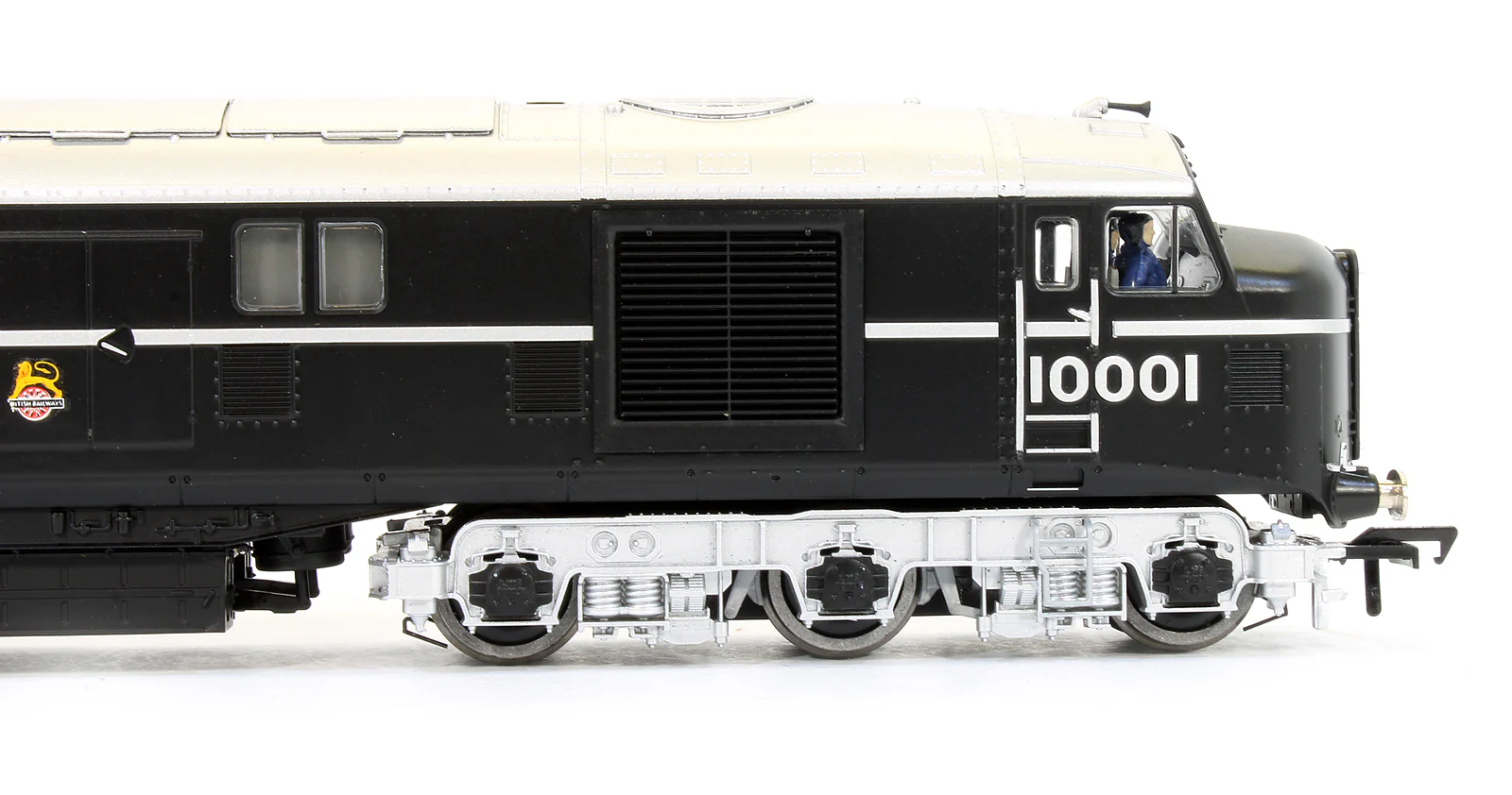 31-999X Pre-Owned LMS 10001 BR Black & Chrome Early Emblem Diesel Locomotive (Exclusive Edition) - DCC Fitted - Image 4