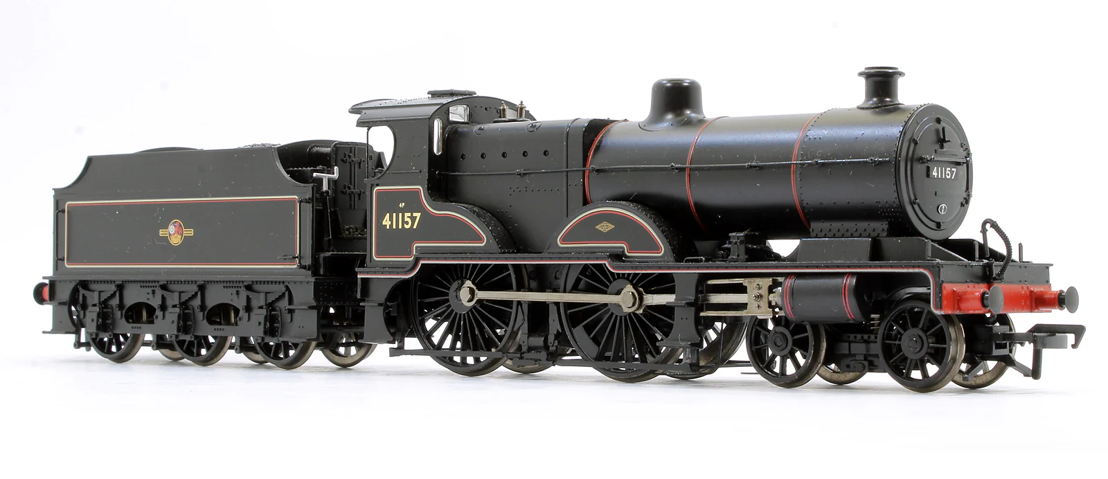 Pre-Owned 31-993 Midland Compound 41157 BR Black Late Crest Steam Locomotive - Image 2
