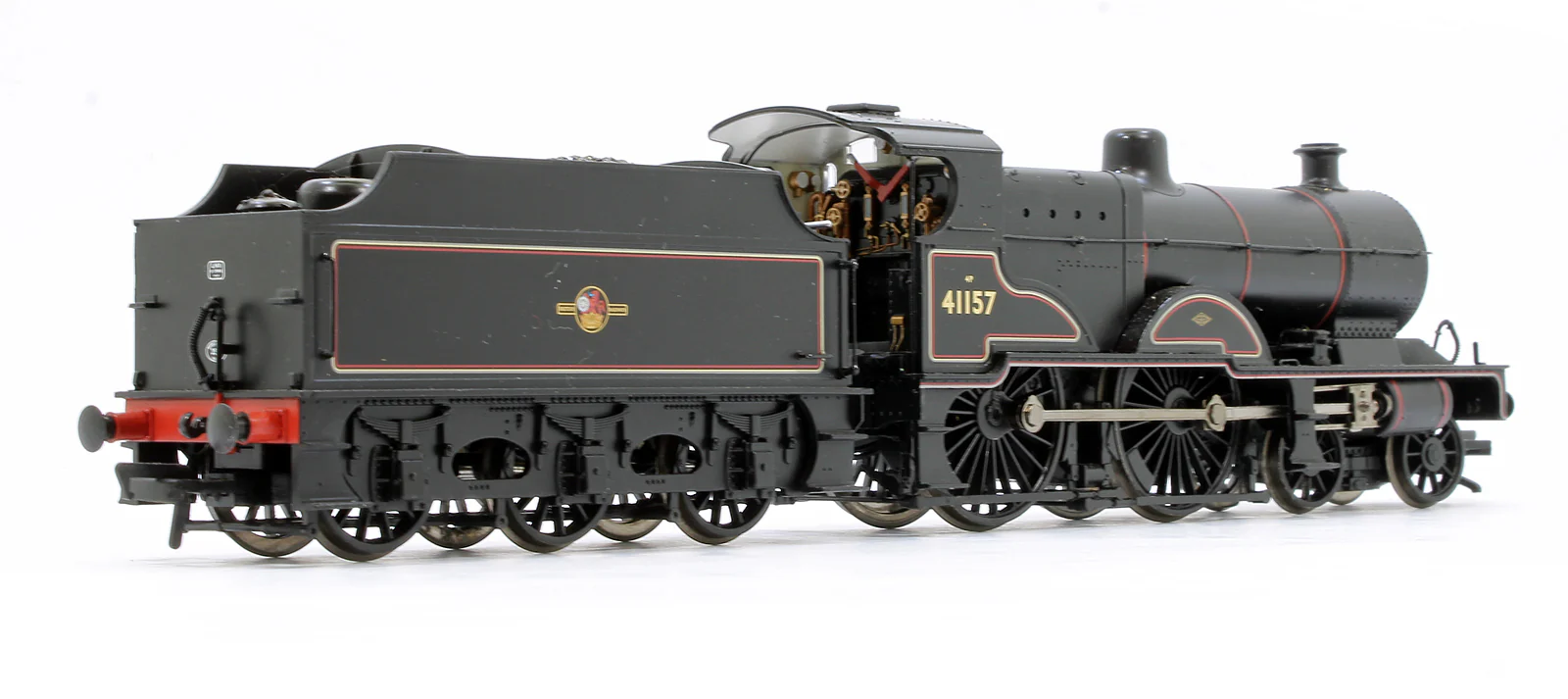 Pre-Owned 31-993 Midland Compound 41157 BR Black Late Crest Steam Locomotive - Image 4