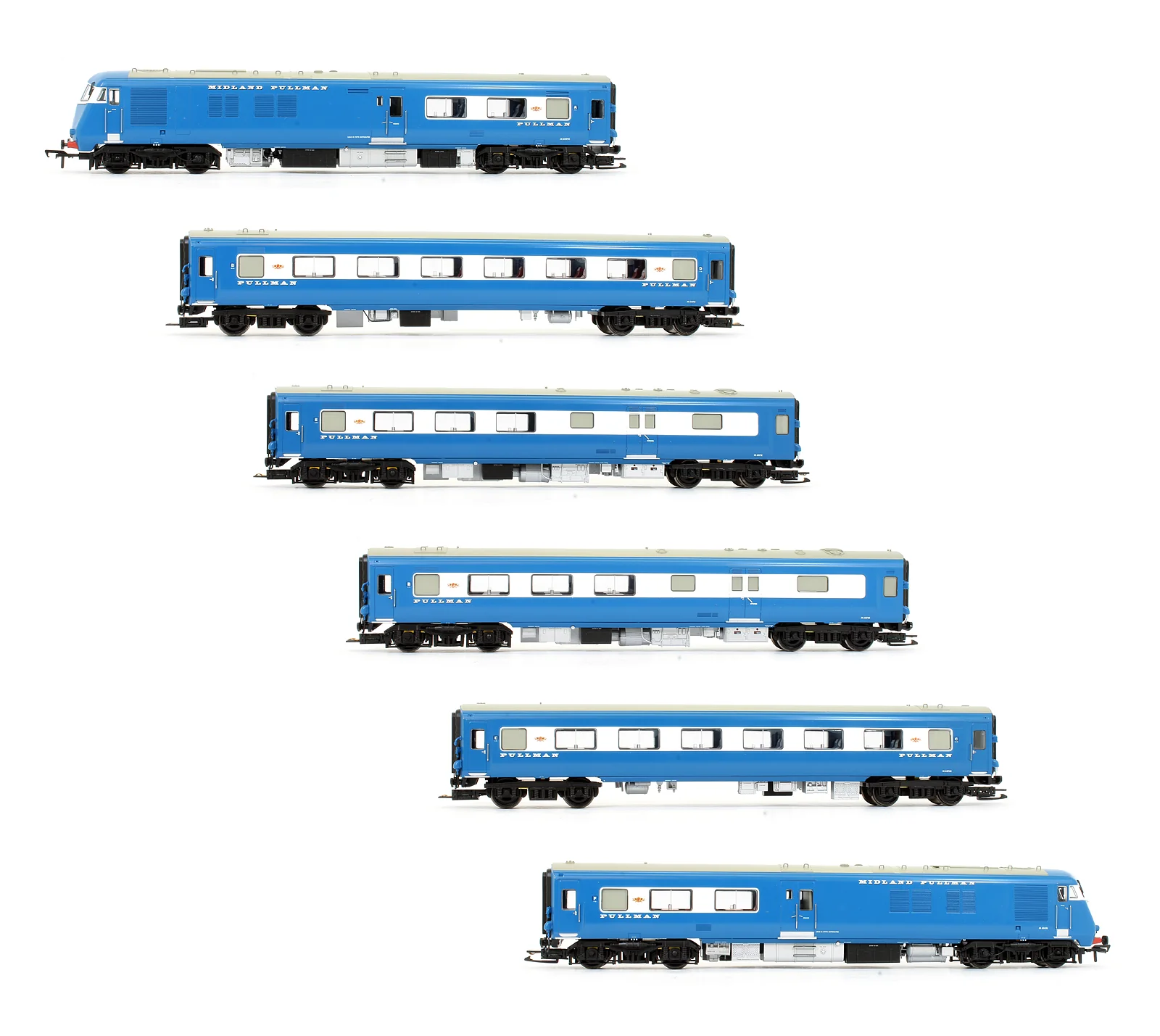 Pre-Owned 31-255DC Midland Pullman 6 Car Unit Nanking Blue (DCC Fitted)