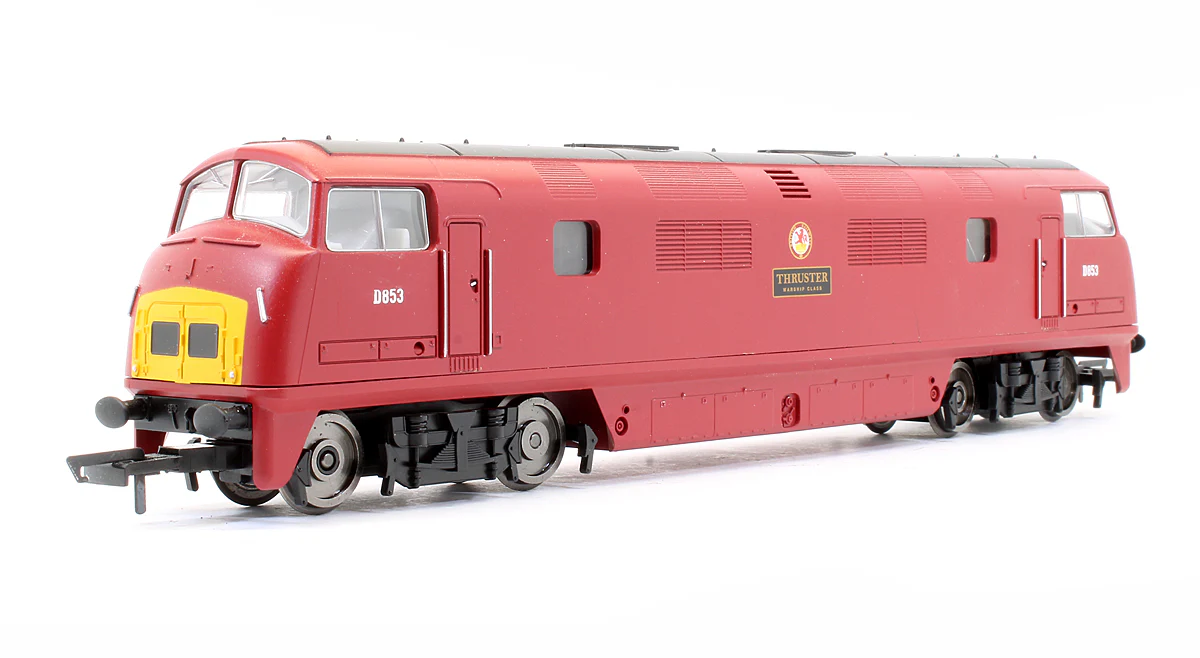 Pre-Owned R3282 RailRoad BR Maroon Class 42 'Thruster' D853 Diesel Locomotive