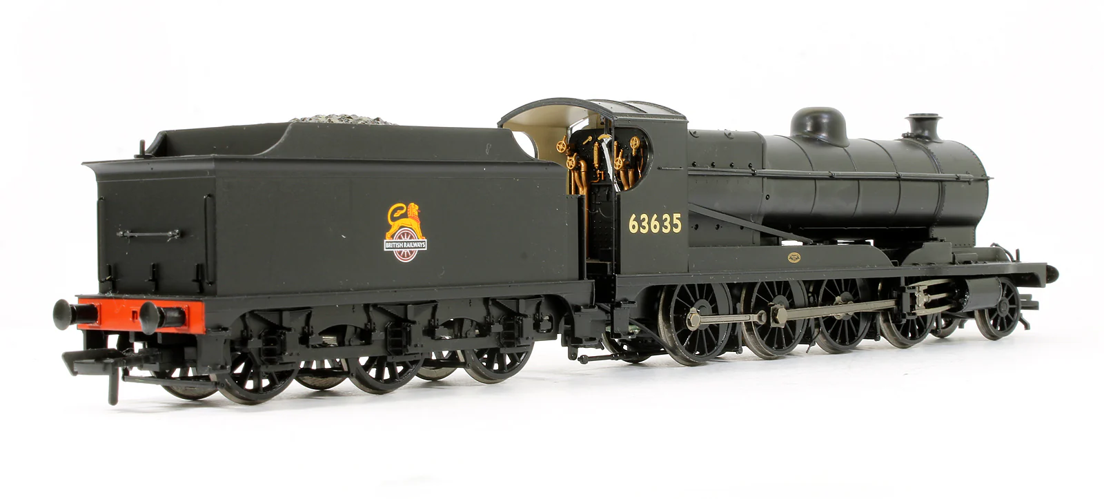 Pre-Owned 31-002 Robinson 04 63635 BR Black Early Emblem Steam Locomotive - Image 4