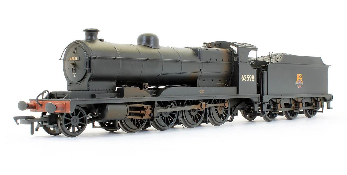 Pre-Owned 31-004 Robinson Class 04 63598 BR Black Early Emblem Steam Locomotive (Weathered)