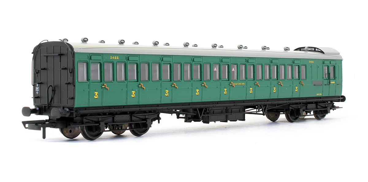 Pre-Owned 39-623 SE&CR 60' Birdcage Brake Third Coach Southern Railway Malachite Green '3455'