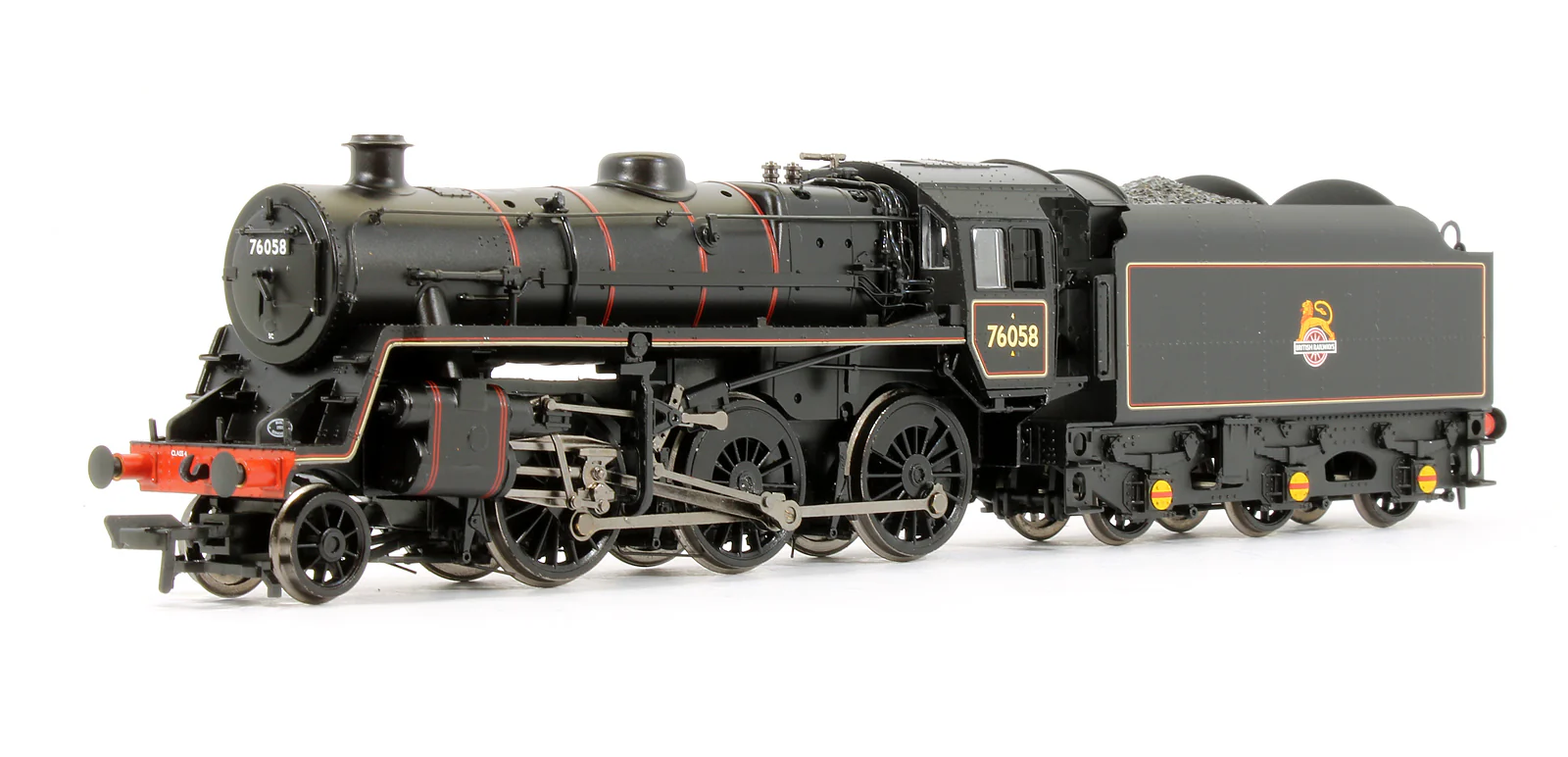 Pre-Owned 32-954 Standard Class 4MT 2-6-0 '76058' BR Black Early Emblem Steam Locomotive