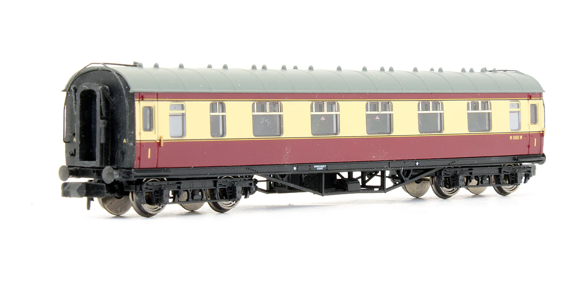 Pre-Owned 374-846C Stanier First Corridor BR Crimson & Cream Coach 'M1081M'