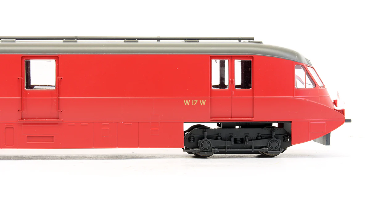 4D-011-101 Pre-Owned Streamlined Railcar Express Parcels BR Crimson Locomotive No.17 - DCC Fitted - Image 4