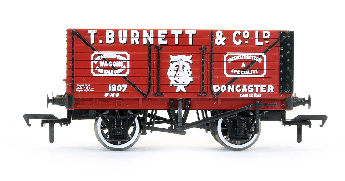 37-125K Pre-Owned 'T Burnett & Co' 8 Plank Wagon No.1907 (Exclusive Edition) - Image 3