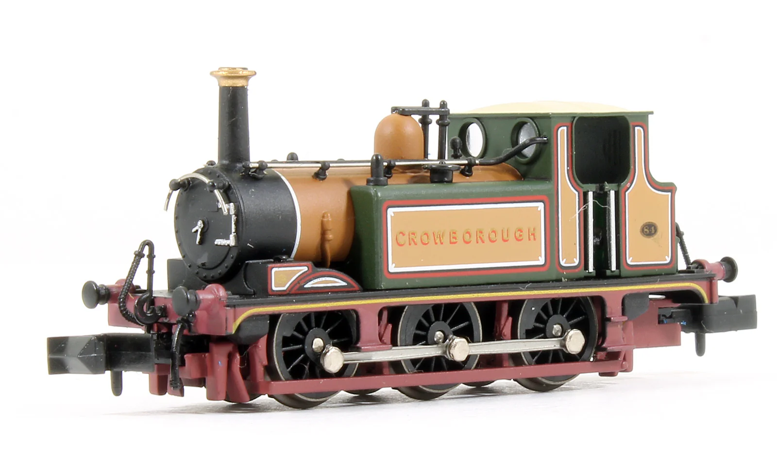 Pre-Owned ND-100H Terrier 0-6-0 Stroudley Livery 'Crowborough' 84 Steam Locomotive