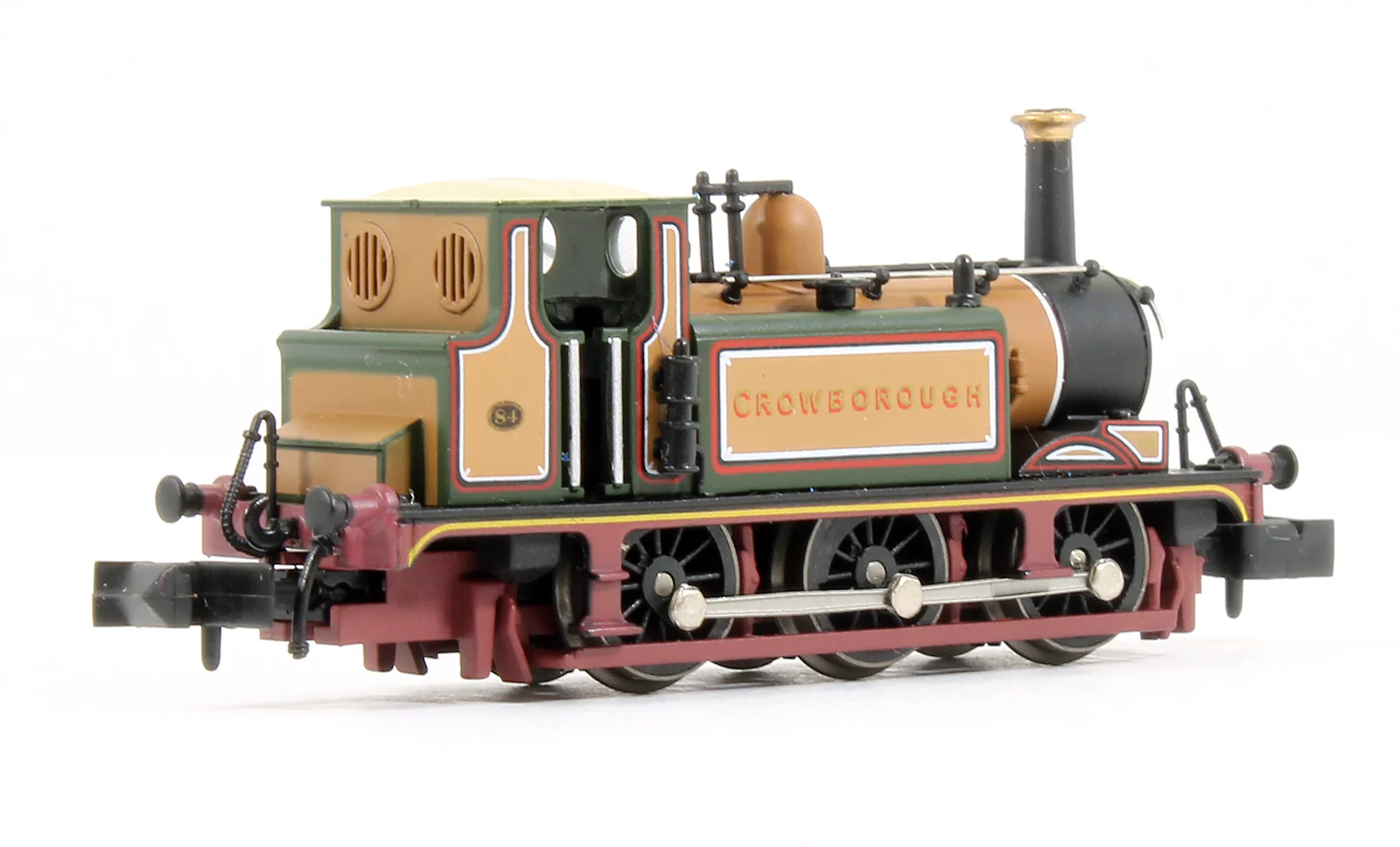 Pre-Owned ND-100H Terrier 0-6-0 Stroudley Livery 'Crowborough' 84 Steam Locomotive - Image 2