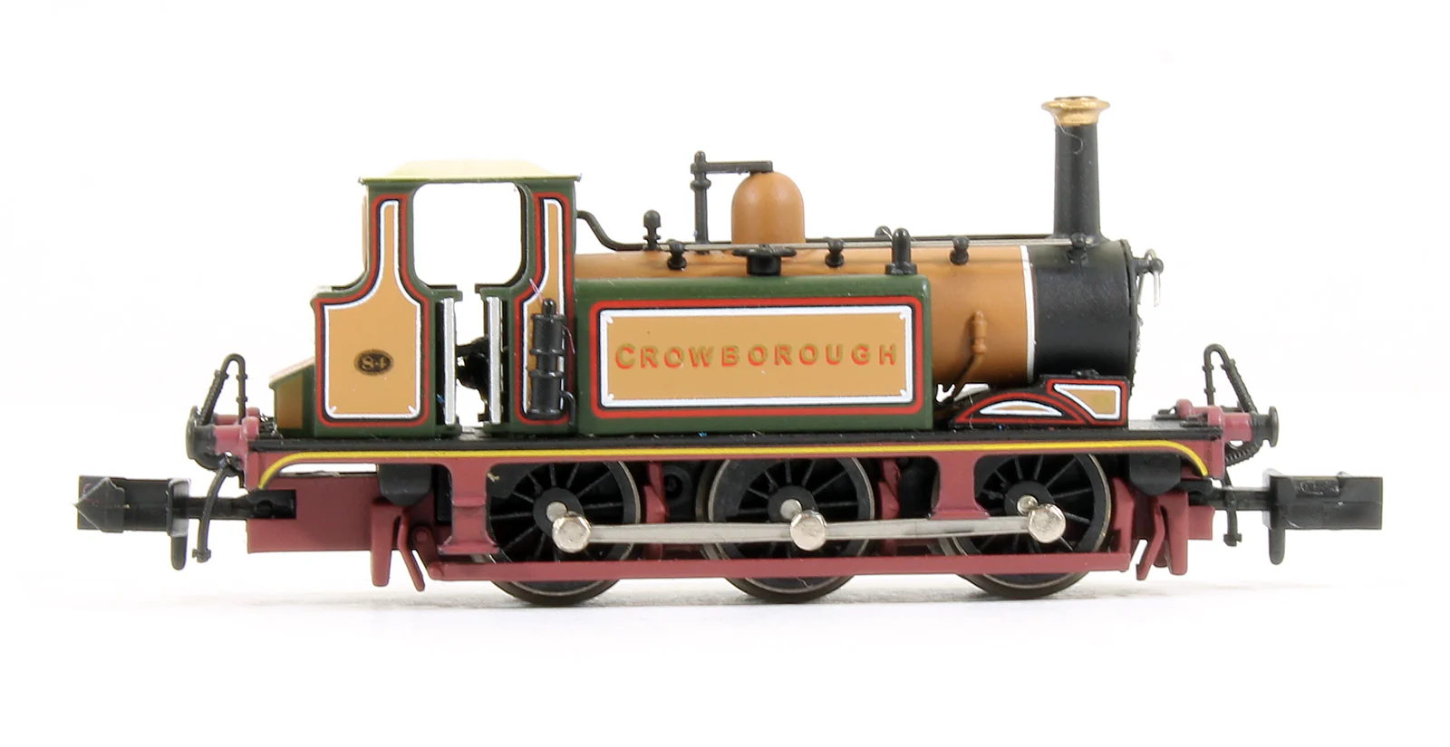 Pre-Owned ND-100H Terrier 0-6-0 Stroudley Livery 'Crowborough' 84 Steam Locomotive - Image 3