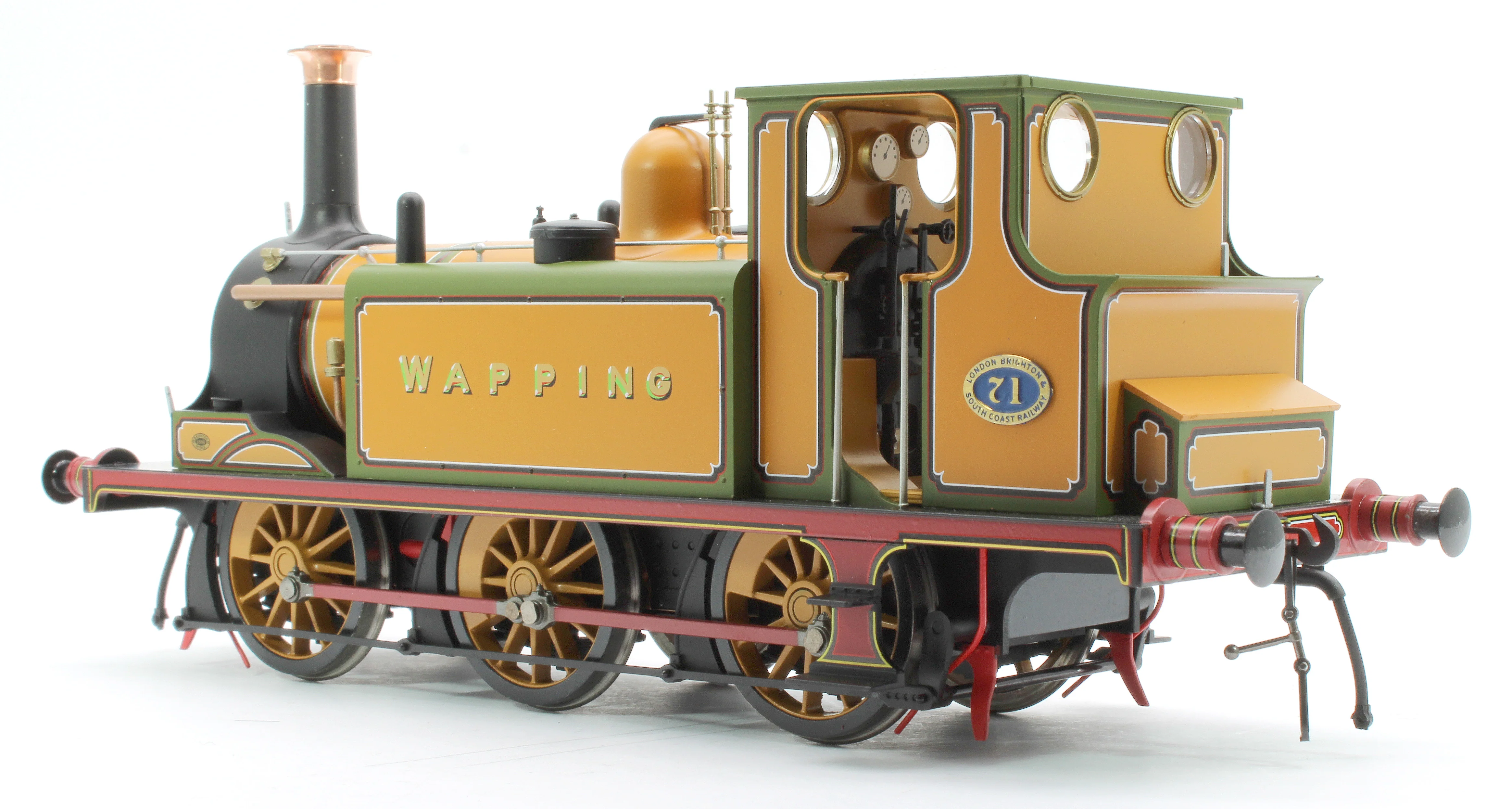 7S-010-021 Terrier A1 LBSC Improved Green Wapping 0-6-0 Tank Locomotive No.71 - Image 2