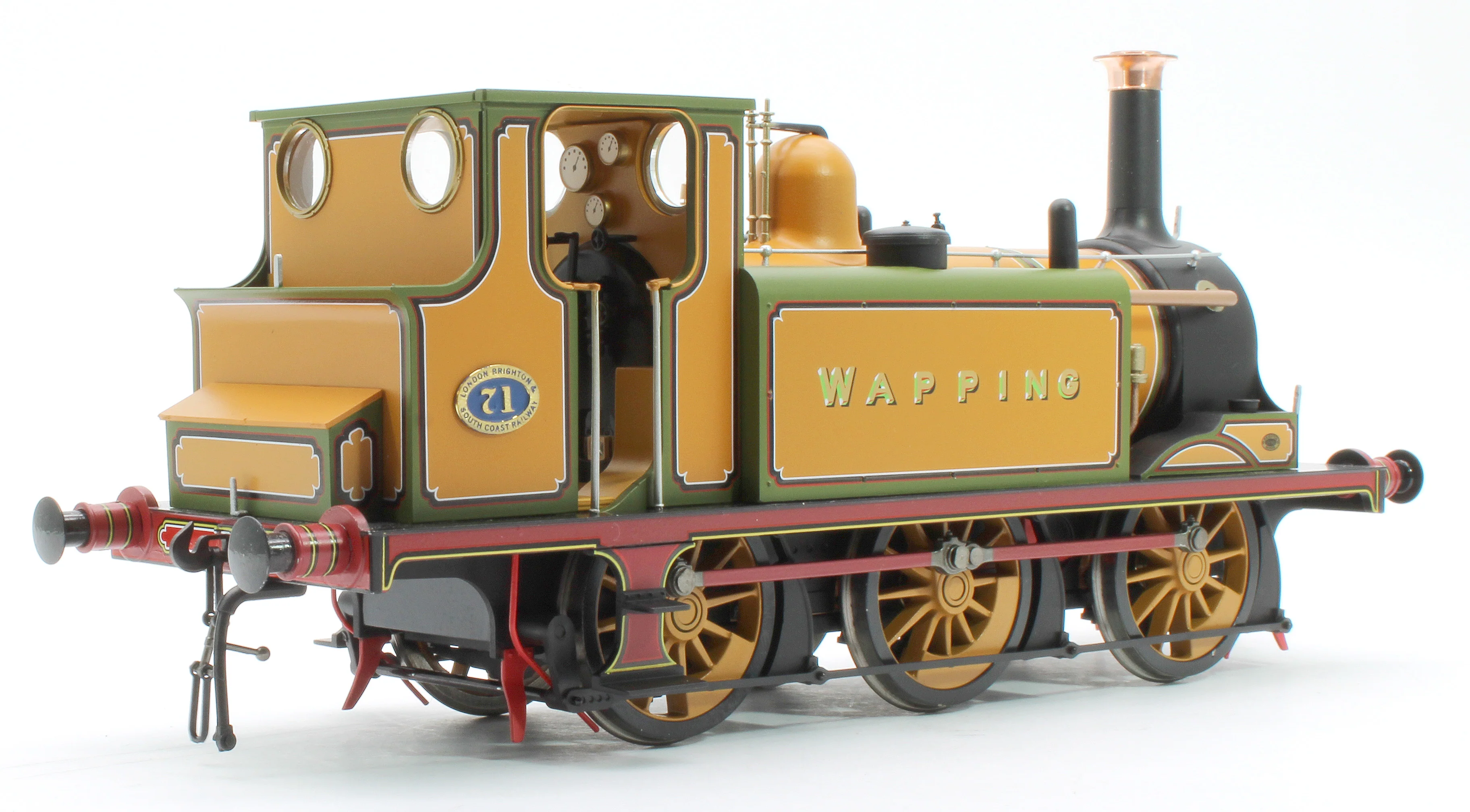 7S-010-021 Terrier A1 LBSC Improved Green Wapping 0-6-0 Tank Locomotive No.71 - Image 3