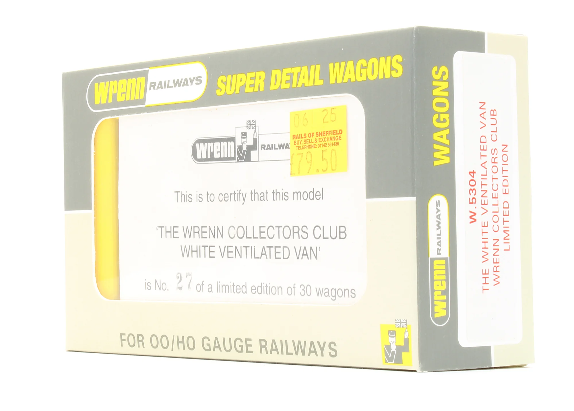 W5304 Pre-Owned The White Ventilated Van 'WCC' - Limited Edition - Image 5
