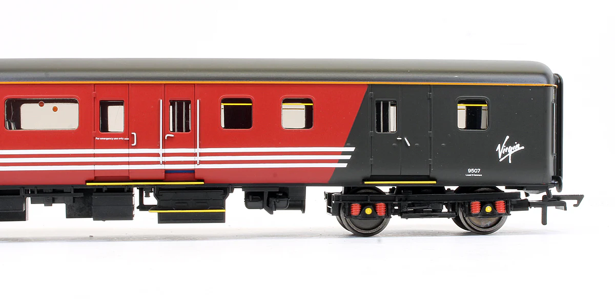 R4704 Pre-Owned Virgin MK2E Brake Open Standard Coach No.9507 (With Lights) - Image 3