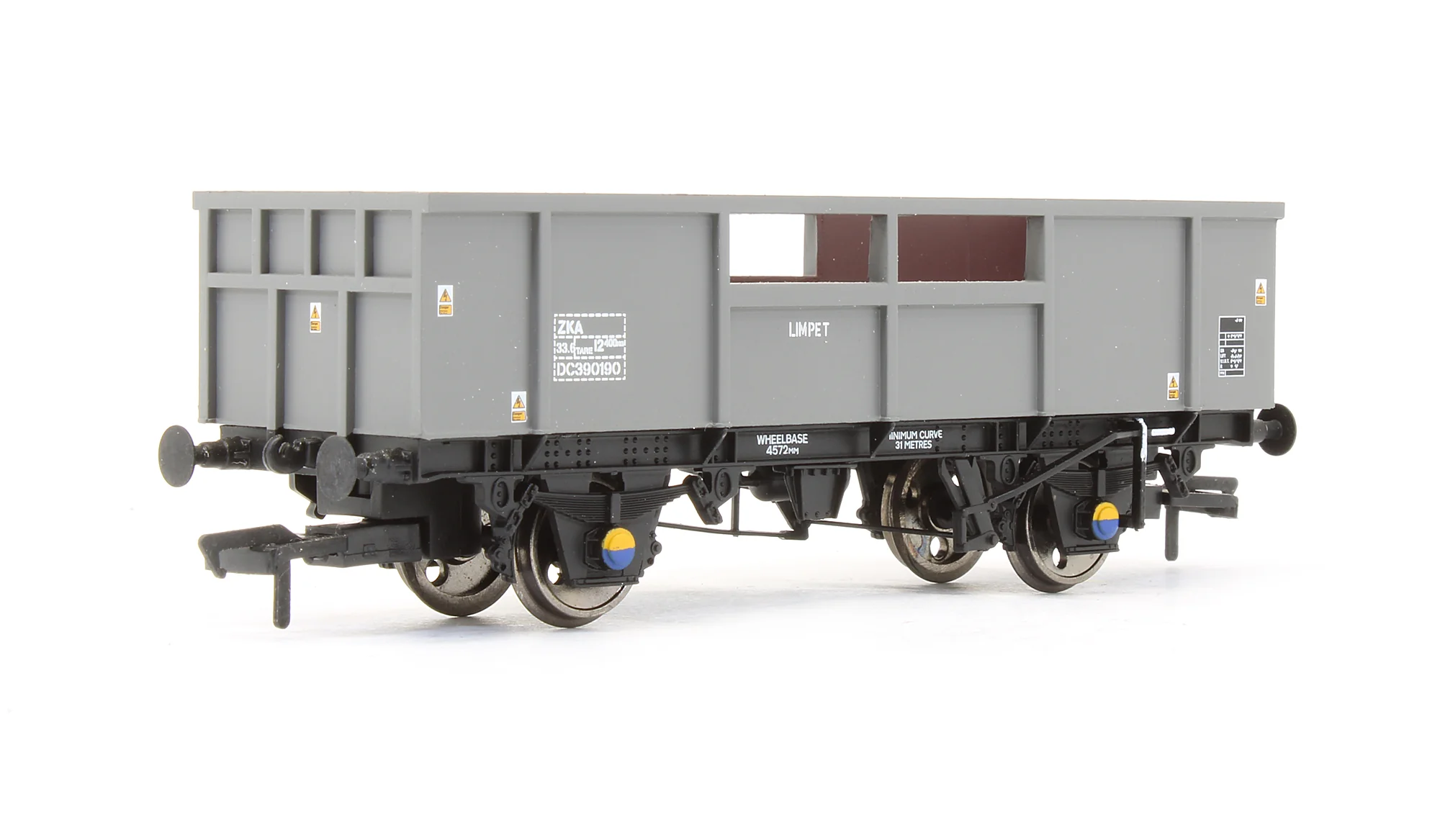Pre-Owned 38-086A ZKA Limpet Open Ballast Wagon BR Grey