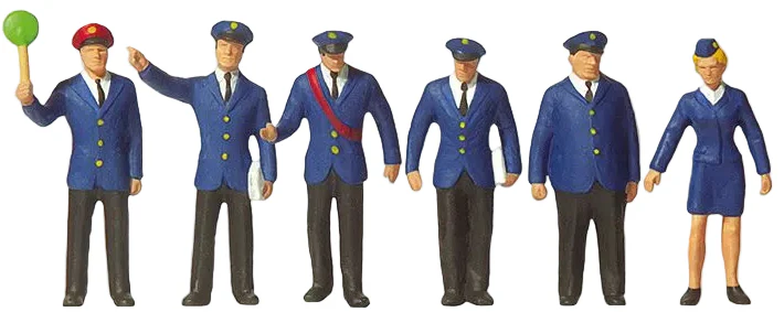 PR10011 DB Railway Personnel (6) Exclusive Figure Set