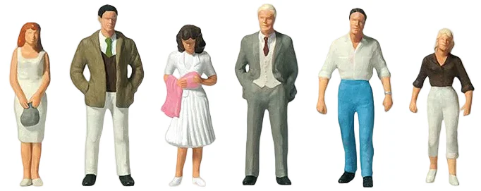 PR10022 Passers By (6) Exclusive Figure Set