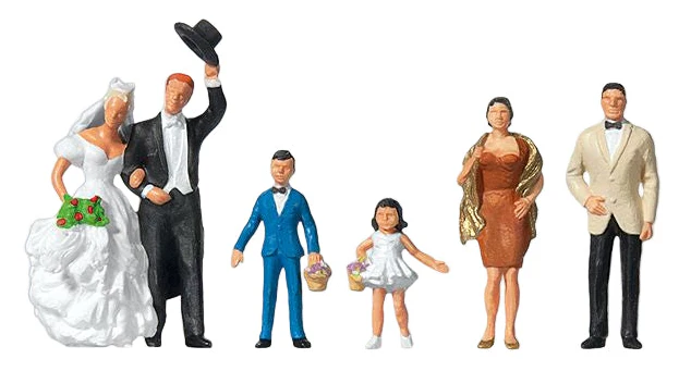 PR10339 Wedding Scene (6) Exclusive Figure Set