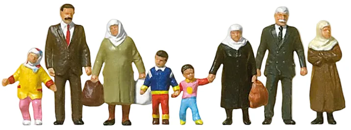 PR10343 Passers By (8) Exclusive Figure Set