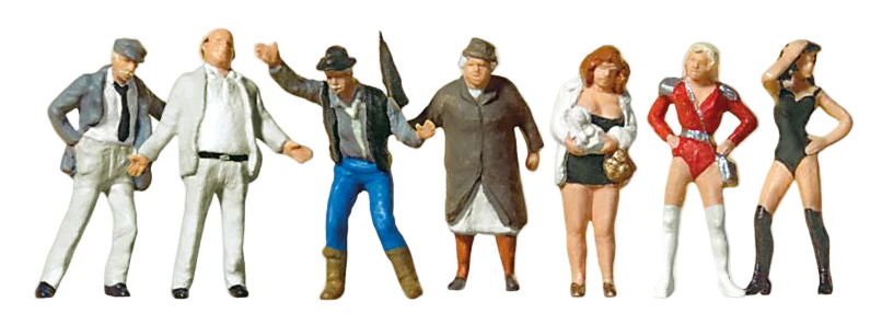 PR10346 Threatening People (7) Exclusive Figure Set