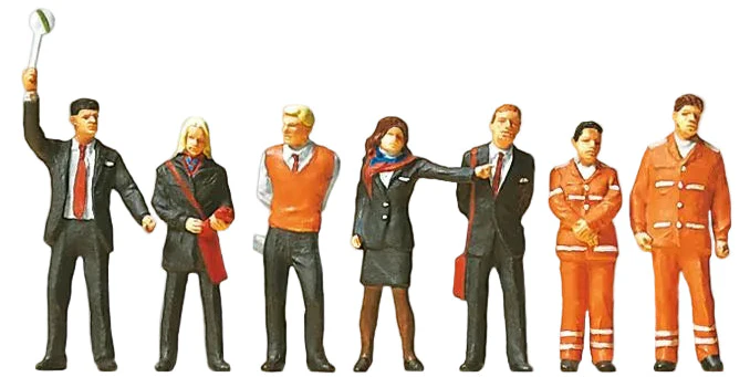 PR10407 SBB Railway Personnel (7) Exclusive Figure Set