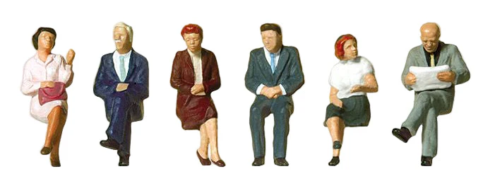 PR10434 Seated Passengers (6) Exclusive Figure Set