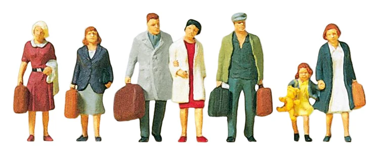 PR10505 Walking Passengers (7) Exclusive Figure Set