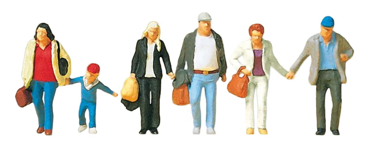 PR10516 Walking Travellers (6) Exclusive Figure Set