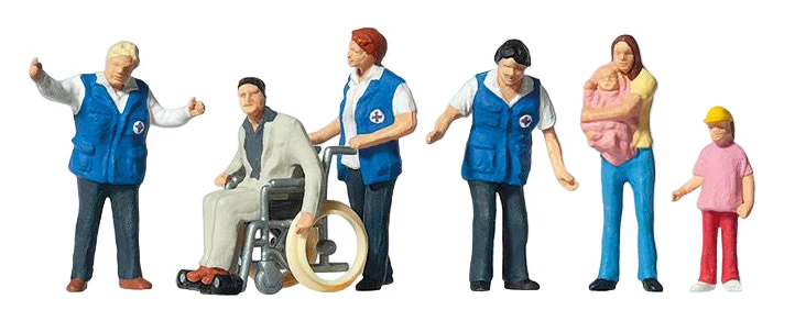 PR10534 Travellers Aid Scene (6) Exclusive Figure Set