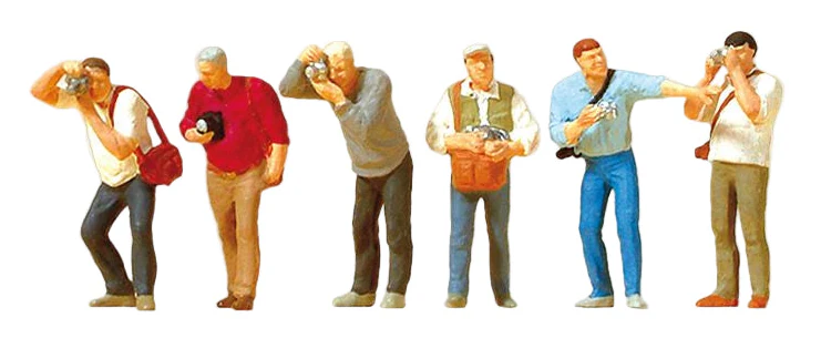 PR10545 Trainspotters (6) Exclusive Figure Set