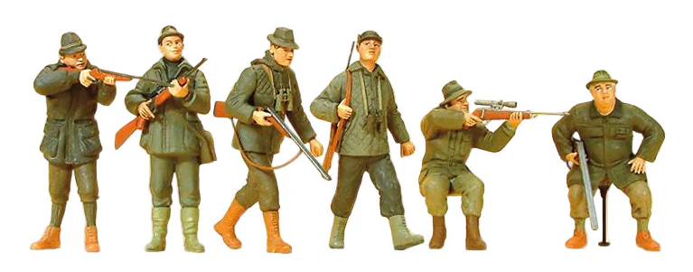 PR10552 Huntsmen (6) Exclusive Figure Set