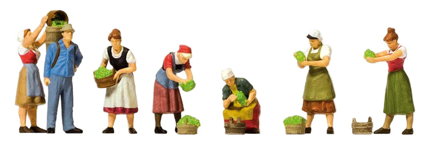 PR10608 Grape Harvesting (7) Exclusive Figure Set