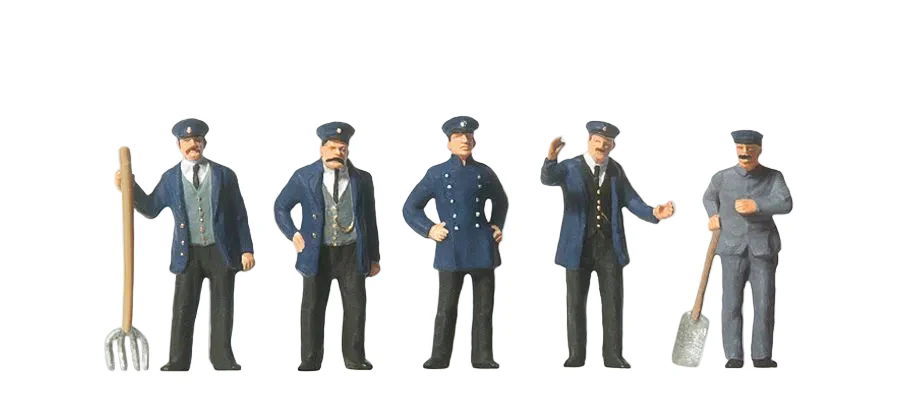 PR12191 Railway Personnel 1890 (5) Exclusive Figure Set