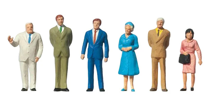 PR14125 Passers By (6) Standard Figure Set