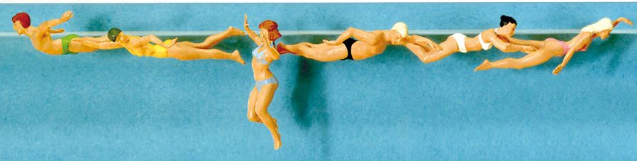 PR10306 Swimmers (6) Exclusive Figure Set