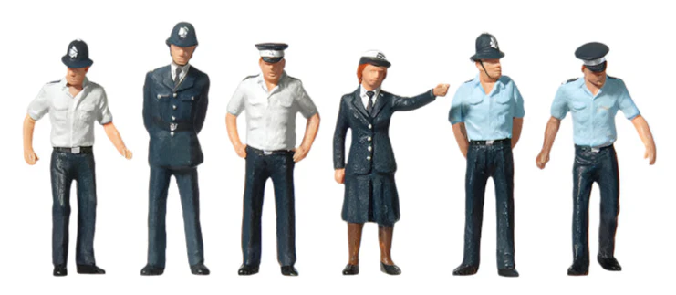 PR10371 British Poilcemen (6) Exclusive Figure Set