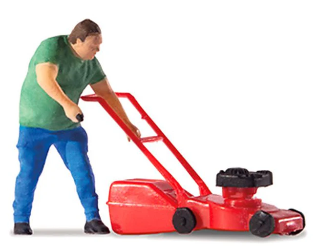 PR28278 Starting the Lawn Mower Figure