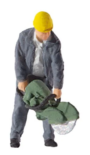 PR28291 Man with Angle Grinder Figure